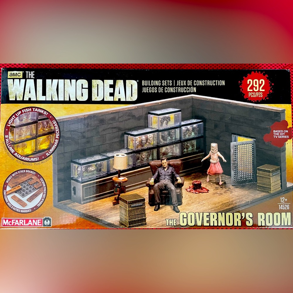 McFarlane Collectible The Walking Dead / The Governor’s Room Construction Set